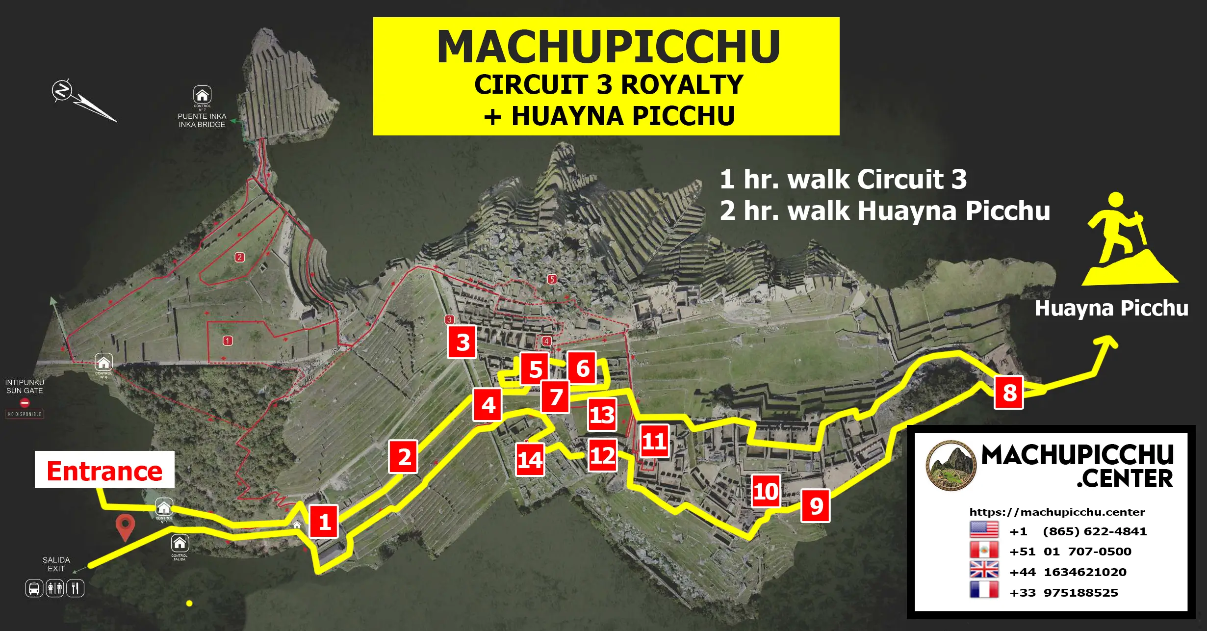 Machu Picchu Circuit 3 Realeza Huayna Picchu